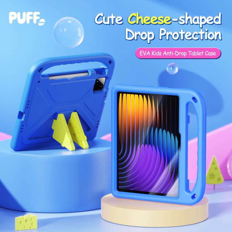 For Xiaomi Pad 7 / 7 Pro DUX DUCIS PUFF Series EVA Portable Holder Tablet Case(Blue) - free shipping - PMC TechLife - Order now!