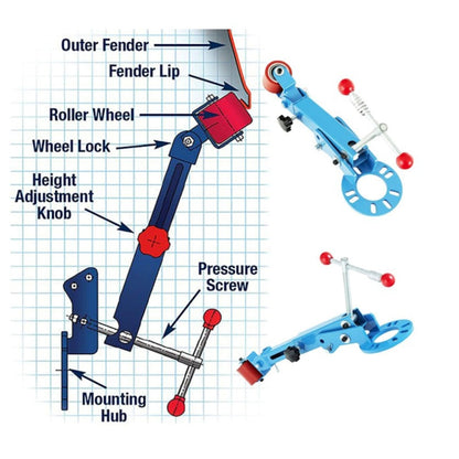 Car Wheel Eyebrow Repair Tool Fender Roller Tool Fender Reforming Extending Tool - Tire Repair & Installation Tools by PMC Jewellery | Online Shopping South Africa | PMC Jewellery | Buy Now Pay Later Mobicred