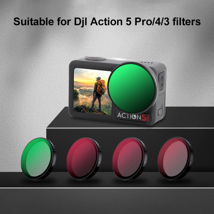 For DJI Action 5 Pro Camera Lens Filter, Filter:ND32 - free shipping - PMC TechLife - Order now!