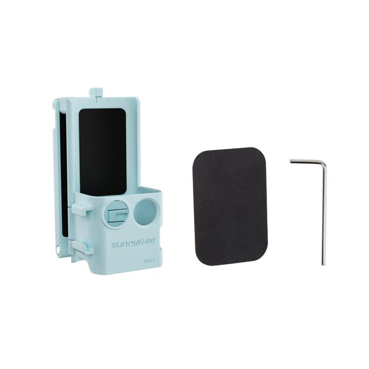For DJI OSMO Pocket 3 Sunnylife Magnetic Mount 1/4 Adapter Cold Shoe Tabletop Base Bracket Angles Adjustable Multi Expansion Mount(Blue) - free shipping - PMC TechLife - Order now!