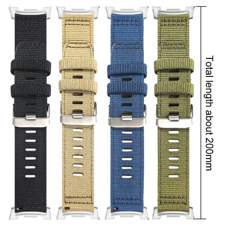 For Samsung Galaxy Watch8 / 8 Classic xDfind Two-section Nylon Watch Band(Blue) - free shipping - PMC TechLife - Order now!