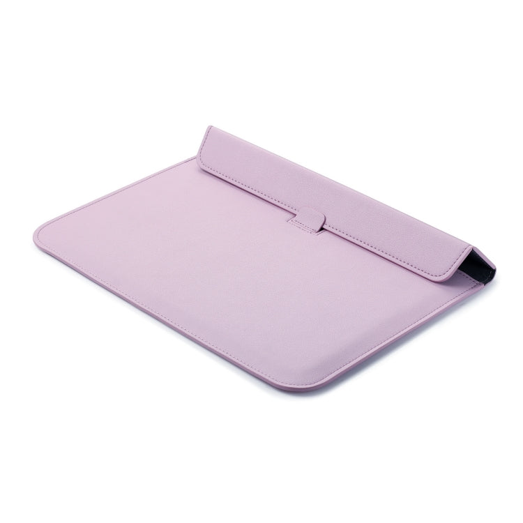 PU Leather Ultra-thin Envelope Bag Laptop Bag for MacBook Air / Pro 11 inch, with Stand Function(Pink) - Protective Bags by PMC Jewellery | Online Shopping South Africa | PMC Jewellery | Buy Now Pay Later Mobicred