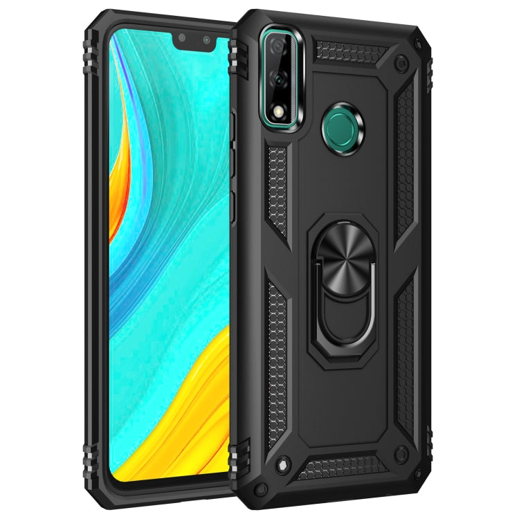 For Huawei Y8s Shockproof TPU + PC Protective Case with 360 Degree Rotating Holder(Black) - Huawei Cases by PMC Jewellery | Online Shopping South Africa | PMC Jewellery