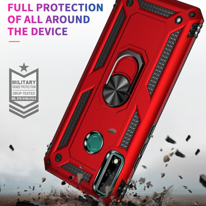 For Huawei Y8s Shockproof TPU + PC Protective Case with 360 Degree Rotating Holder(Black) - Huawei Cases by PMC Jewellery | Online Shopping South Africa | PMC Jewellery