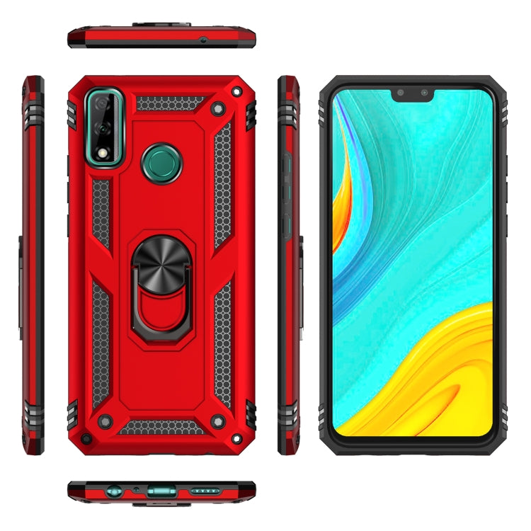 For Huawei Y8s Shockproof TPU + PC Protective Case with 360 Degree Rotating Holder(Black) - Huawei Cases by PMC Jewellery | Online Shopping South Africa | PMC Jewellery