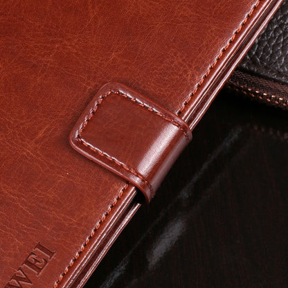 For Blackview BV5500 idewei Crazy Horse Texture Horizontal Flip Leather Case with Holder & Card Slots & Wallet(Rose Red) - More Brand by idewei | Online Shopping South Africa | PMC Jewellery | Buy Now Pay Later Mobicred