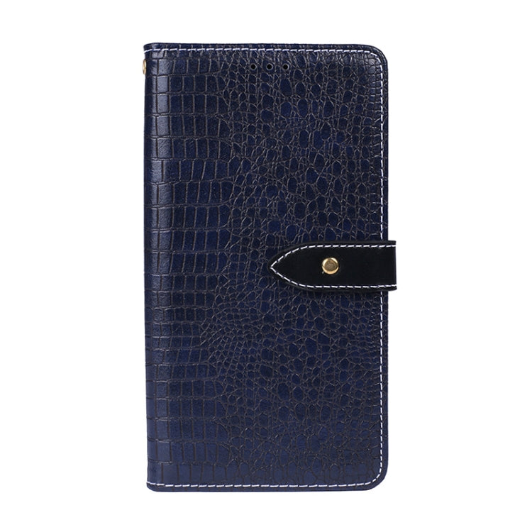 For Blackview BV5500 idewei Crocodile Texture Horizontal Flip Leather Case with Holder & Card Slots & Wallet(Dark Blue) - More Brand by idewei | Online Shopping South Africa | PMC TechLife | Buy Now Pay Later Mobicred