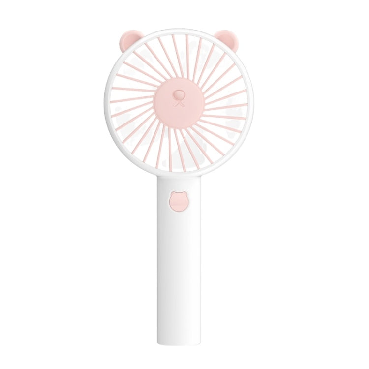 MF003 USB Bear Handheld Portable Fan (White) - Electric Fans by PMC Jewellery | Online Shopping South Africa | PMC Jewellery | Buy Now Pay Later Mobicred