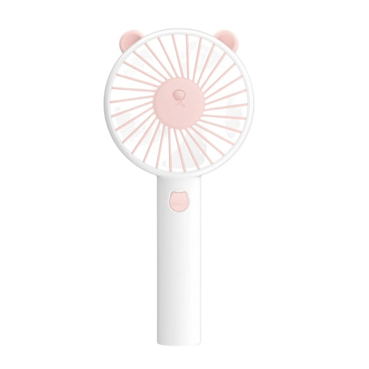 MF003 USB Bear Handheld Portable Fan (White) - Electric Fans by PMC Jewellery | Online Shopping South Africa | PMC Jewellery | Buy Now Pay Later Mobicred