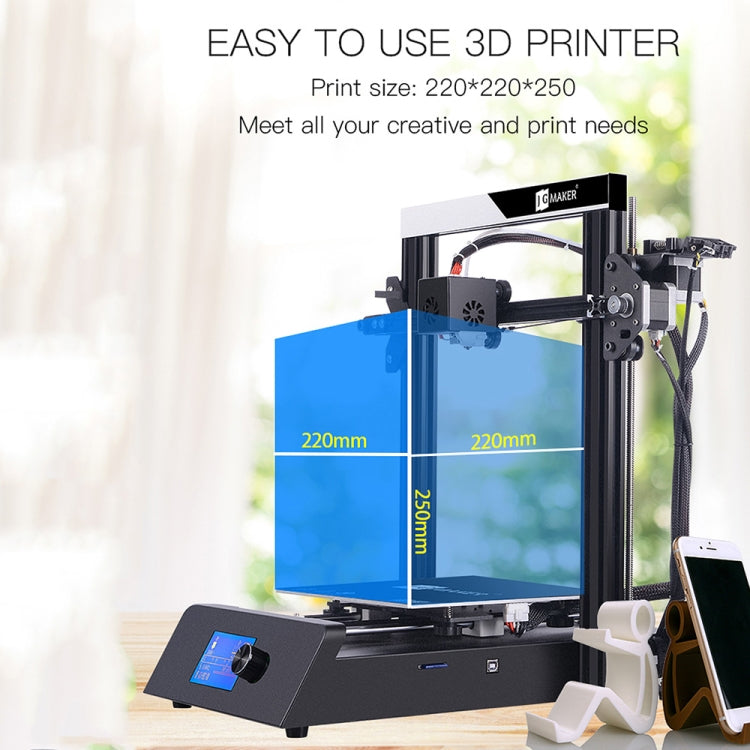 JGAURORA Magic 250W LCD Display Desktop 3D Printer with Knob Control - free shipping - PMc TechLife - Order now!