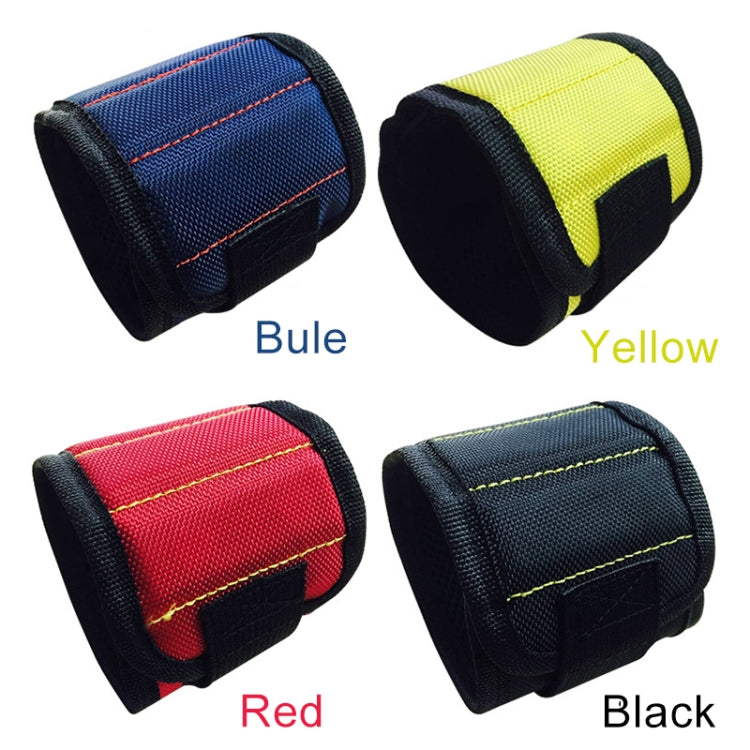 1680D Oxford Cloth Pocket Magnetic Wristband Storage Pockets Tool(Red) - free shipping - PMC TechLife - Order now!