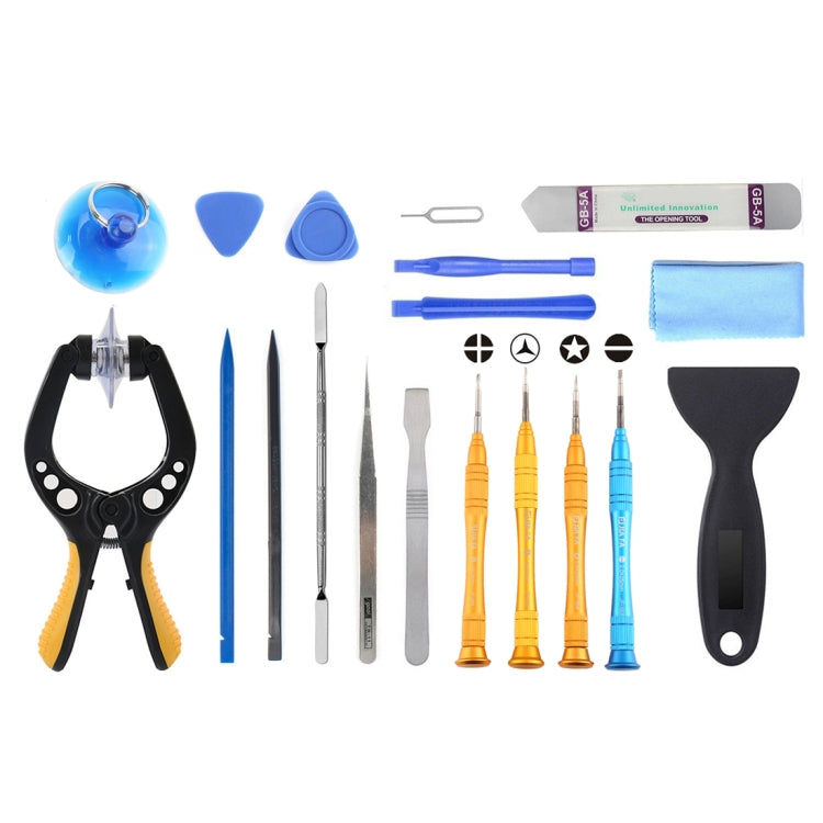JF-8131 19 in 1 Metal + Plastic Disassemble Repair Tool Kit - free shipping - PMC TechLife - Order now!