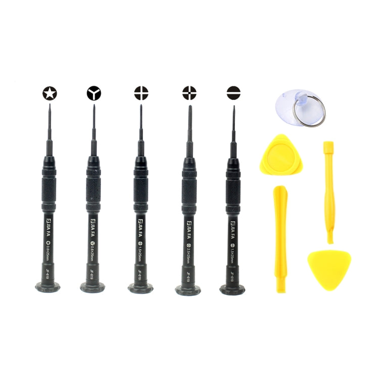 JF-8139 10 in 1 Metal + Plastic iPhone Dedicated Disassemble Repair Tool Kit - Tool Kits by JIAFA | Online Shopping South Africa | PMC TechLife | Buy Now Pay Later Mobicred