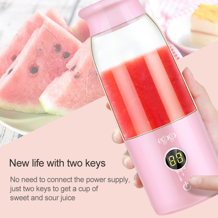 Vitamer USB Mini Portable Juicer Juice Blender Lemon Fruit Squeezers Reamers Bottle (Pink) - Electric juicers by PMC Jewellery | Online Shopping South Africa | PMC Jewellery | Buy Now Pay Later Mobicred