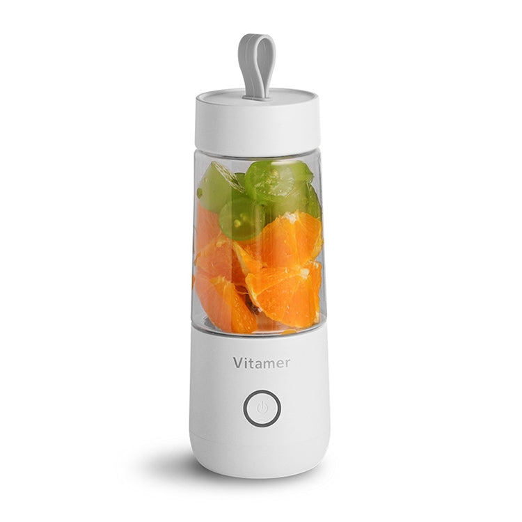 Vitamer USB Mini Portable Juicer Juice Blender Lemon Fruit Squeezers Reamers Bottle (White) - Electric juicers by PMC Jewellery | Online Shopping South Africa | PMC Jewellery | Buy Now Pay Later Mobicred