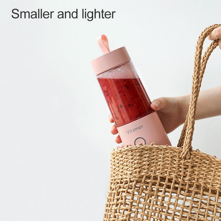 Vitamer USB Mini Portable Juicer Juice Blender Lemon Fruit Squeezers Reamers Bottle (White) - Electric juicers by PMC TechLife | Online Shopping South Africa | PMC TechLife | Buy Now Pay Later Mobicred