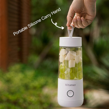 Vitamer USB Mini Portable Juicer Juice Blender Lemon Fruit Squeezers Reamers Bottle (White) - Electric juicers by PMC Jewellery | Online Shopping South Africa | PMC Jewellery | Buy Now Pay Later Mobicred