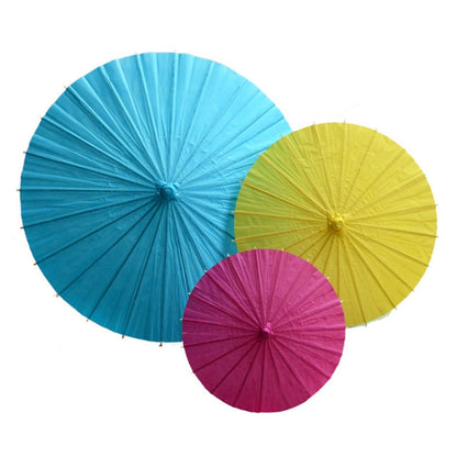 Indoor Aerial Creative Background Layout Corridor Classroom Paper Umbrella Hanging Wall Decoration, Diameter: 40cm(Blue) - Ornaments by PMC Jewellery | Online Shopping South Africa | PMC Jewellery