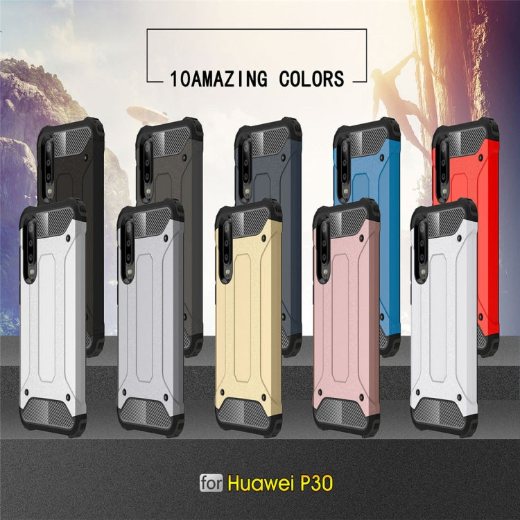 Magic Armor TPU + PC Combination Case for Huawei P30 (Red) - Huawei Cases by PMC TechLife | Online Shopping South Africa | PMC TechLife