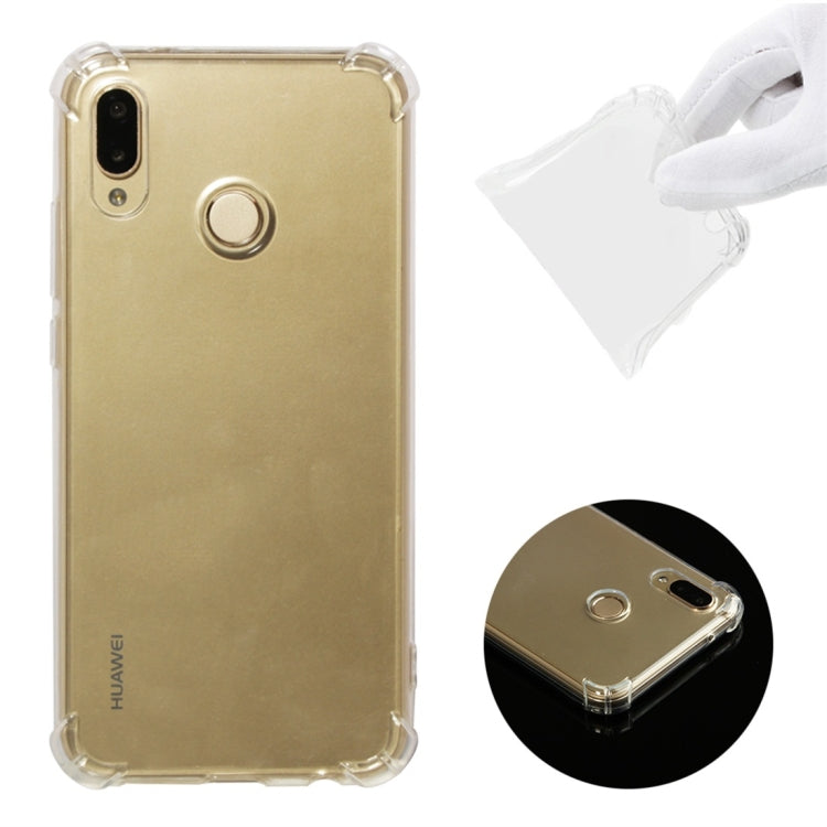 Shockproof TPU Protective Case for Huawei P20 Lite / Nova 3e (Transparent) - Huawei Cases by PMC TechLife | Online Shopping South Africa | PMC TechLife | Buy Now Pay Later Mobicred