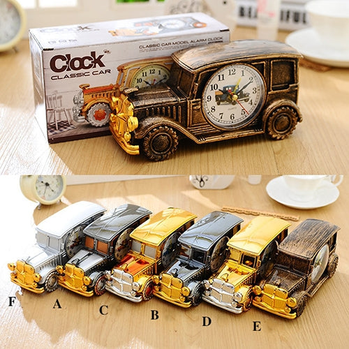 Multi-functional Originality Vintage Car Model Pointer Alarm Clock - Alarm Clocks by PMc TechLife | Online Shopping South Africa | PMc TechLife | Buy Now Pay Later Mobicred