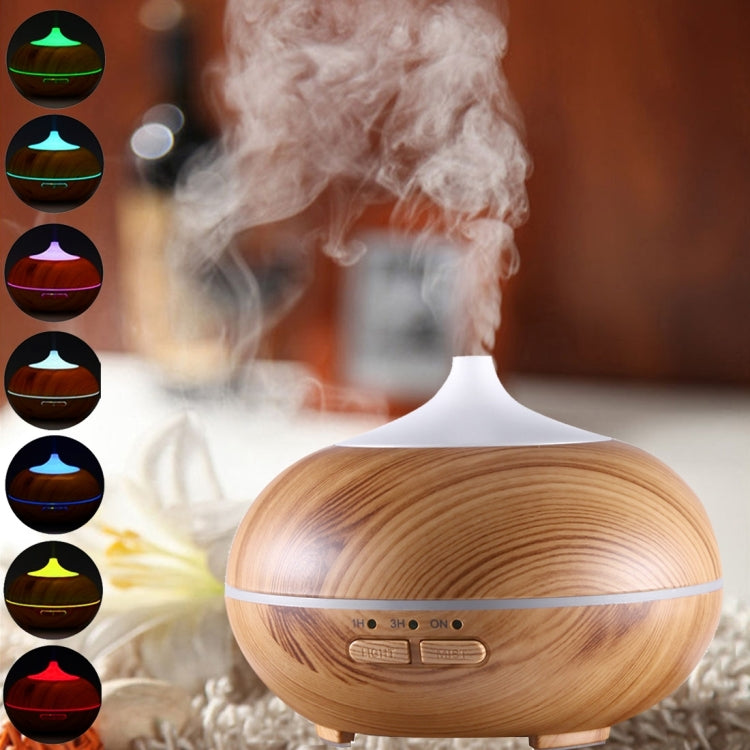 10W 150mL Wood Grain Aromatherapy Air Purifier Humidifier with LED Light for Office / Home Room(Brown) - Air Purifiers & Accessories by PMC Jewellery | Online Shopping South Africa | PMC Jewellery | Buy Now Pay Later Mobicred