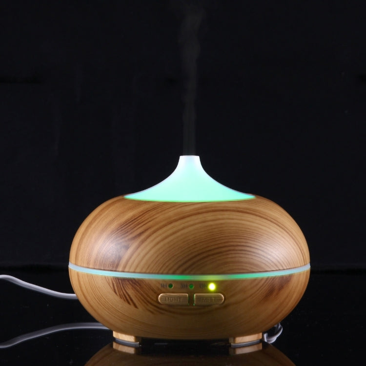 10W 150mL Wood Grain Aromatherapy Air Purifier Humidifier with LED Light for Office / Home Room(Brown) - Air Purifiers & Accessories by PMC Jewellery | Online Shopping South Africa | PMC Jewellery | Buy Now Pay Later Mobicred