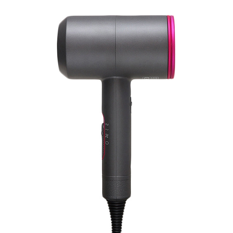 High-power 2000W Anionic Cold Hot Air Constant Temperature Hair Dryer, UK Plug(Red + Grey) - Hair Dryers & Accessories by PMC Jewellery | Online Shopping South Africa | PMC Jewellery | Buy Now Pay Later Mobicred