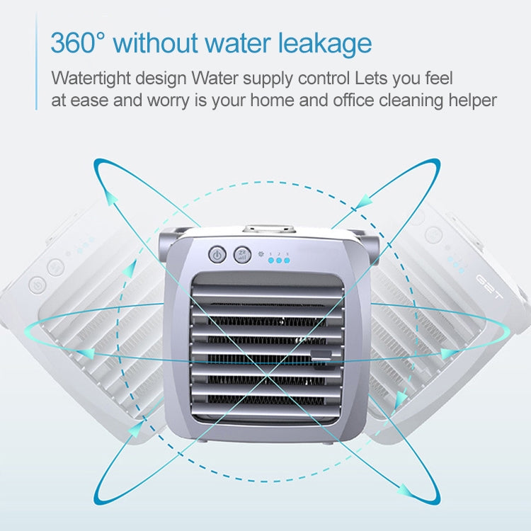Mini Portable Household USB Refrigeration Air Conditioning Fan Air Cooler - Electric Fans by PMC TechLife | Online Shopping South Africa | PMC TechLife | Buy Now Pay Later Mobicred