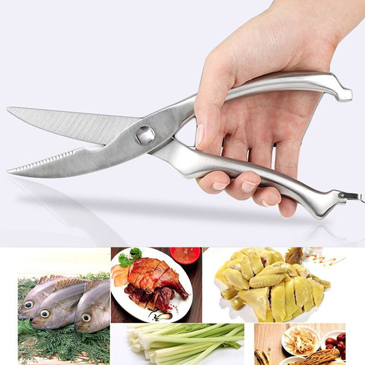 10 inch Kitchen Poultry Fish Chicken Bone Stainless Steel Cutter Cook Gadget Shear, Gift Box Package - Scissors by PMC TechLife | Online Shopping South Africa | PMC TechLife | Buy Now Pay Later Mobicred