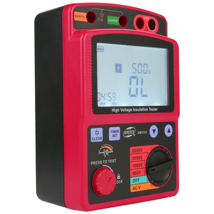 BENETECH GM3125 High Voltage Insulation Tester Resistance Tester - Current & Voltage Tester by BENETECH | Online Shopping South Africa | PMC Jewellery | Buy Now Pay Later Mobicred