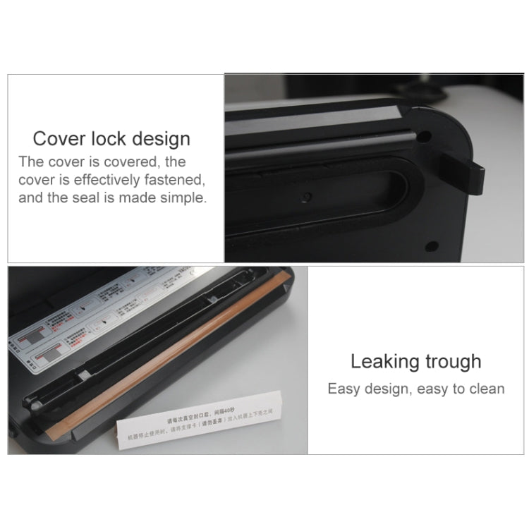 Household Commercial Food Vacuum Plastic Packaging Machine Sealer Closer Machine, US Plug (White) - Preservation Supplies by PMc TechLife | Online Shopping South Africa | PMc TechLife | Buy Now Pay Later Mobicred