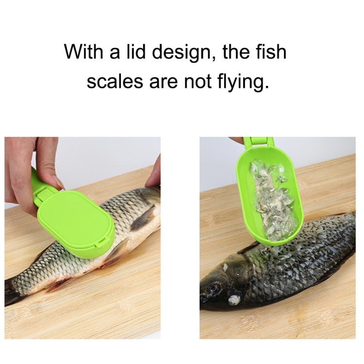 2 PCS Kitchen Essential Fish Scraper Fish Scale Planing Knife with Cover (Pink) - Gadgets by PMC TechLife | Online Shopping South Africa | PMC TechLife | Buy Now Pay Later Mobicred