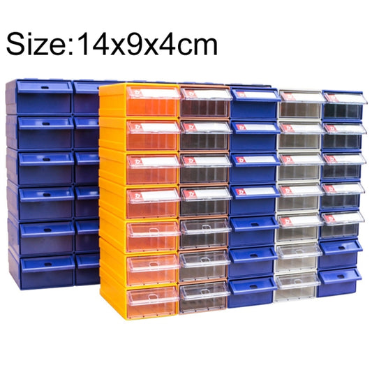 Thickened Combined Plastic Parts Cabinet Drawer Type Component Box Building Block Material Box Hardware Box, Random Color Delivery, Size: 14cm x 9cm x 4cm - Storage Bags & Boxes by PMC Jewellery | Online Shopping South Africa | PMC Jewellery | Buy Now Pay Later Mobicred