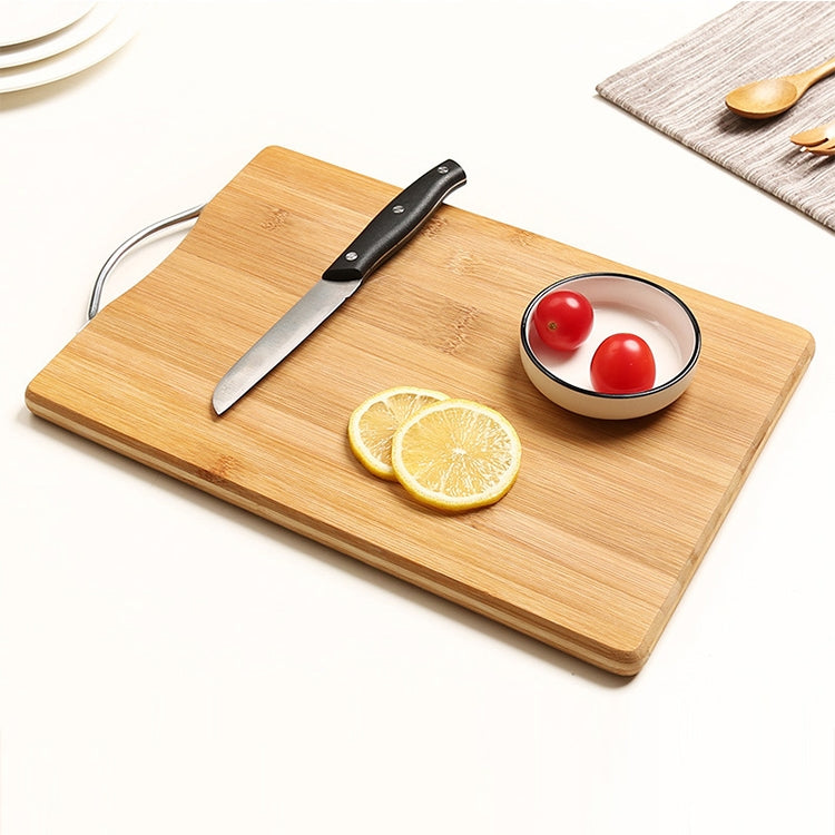 Kitchen Rectangular Bamboo Chopping Block Thickening Cutting Board,  Size: 32cm x 22cm - Cutting Boards by PMC TechLife | Online Shopping South Africa | PMC TechLife | Buy Now Pay Later Mobicred