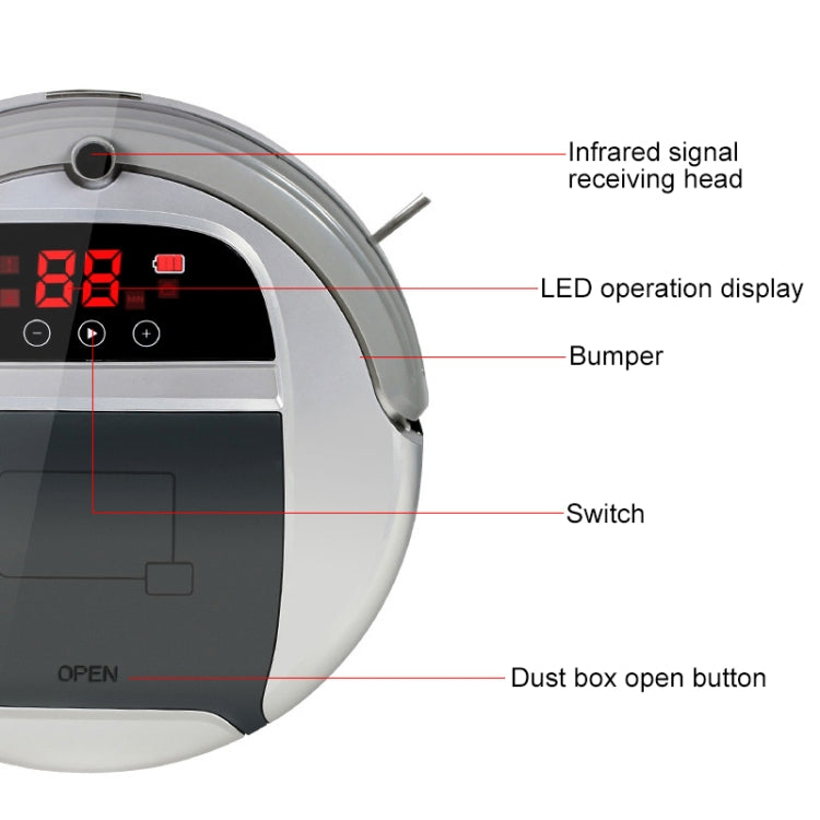 FD-3RSW(IC)CS 1000Pa Large Suction Smart Household Vacuum Cleaner Clean Robot - Robot Vacuum Cleaner by PMC TechLife | Online Shopping South Africa | PMC TechLife | Buy Now Pay Later Mobicred
