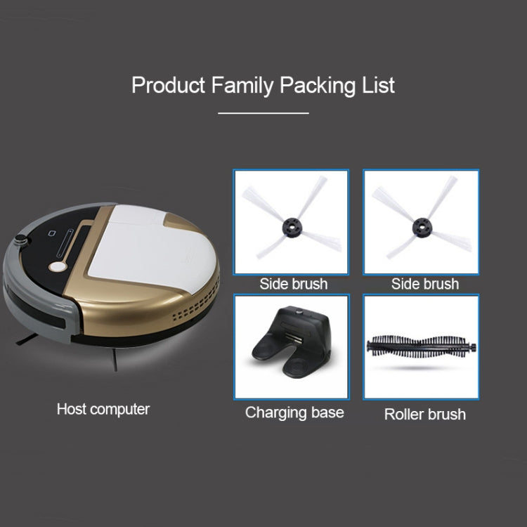 FD-3RSW(IIC)CS 1000Pa Large Suction Smart Household Vacuum Cleaner Clean Robot - Robot Vacuum Cleaner by PMC TechLife | Online Shopping South Africa | PMC TechLife | Buy Now Pay Later Mobicred