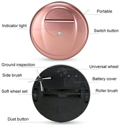 FD-RSW(D) Smart Household Sweeping Machine Cleaner Robot(Grey) - Robot Vacuum Cleaner by PMC Jewellery | Online Shopping South Africa | PMC Jewellery | Buy Now Pay Later Mobicred