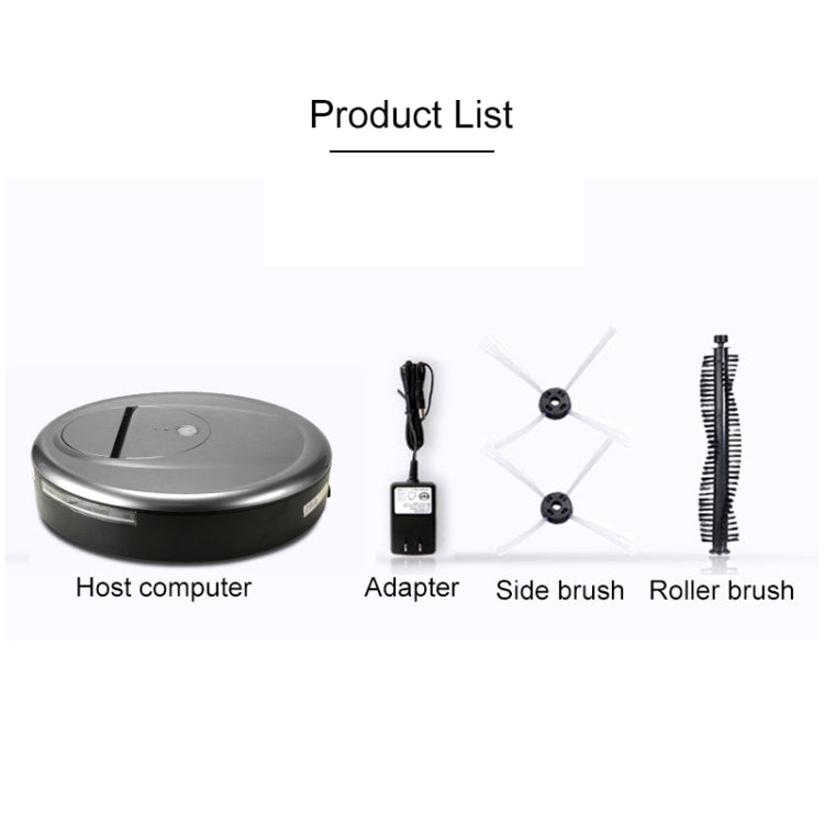 FD-RSW(D) Smart Household Sweeping Machine Cleaner Robot(Grey) - Robot Vacuum Cleaner by PMC Jewellery | Online Shopping South Africa | PMC Jewellery | Buy Now Pay Later Mobicred