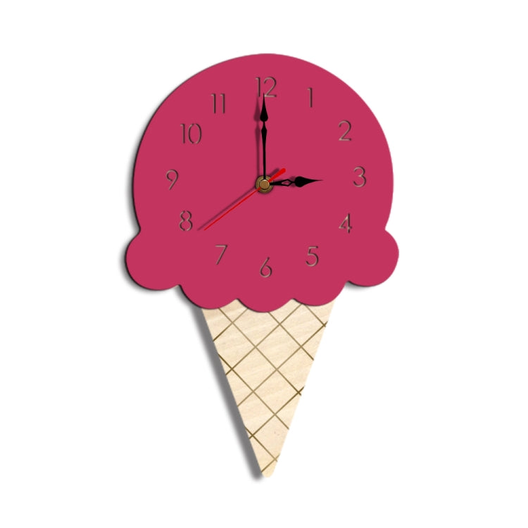 Ice Cream Styling Decorative Wall Clock (Pink) - free shipping - PMc TechLife - Order now!
