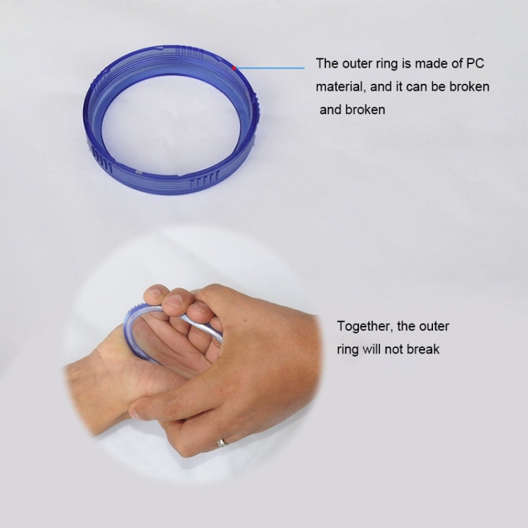 PC Negative Ions Shower Head, Size: Large, Interface:  2cm(Blue) - Shower Head by PMC TechLife | Online Shopping South Africa | PMC TechLife | Buy Now Pay Later Mobicred