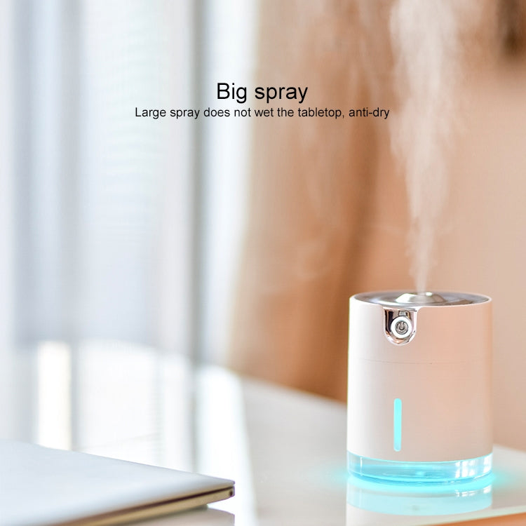 WT-H16 USB Charging Water Pattern Atomizing Humidifier with Colorful Night Lights, Water Tank Capacity: 300mL (Blue) - free shipping - PMC TechLife - Order now!