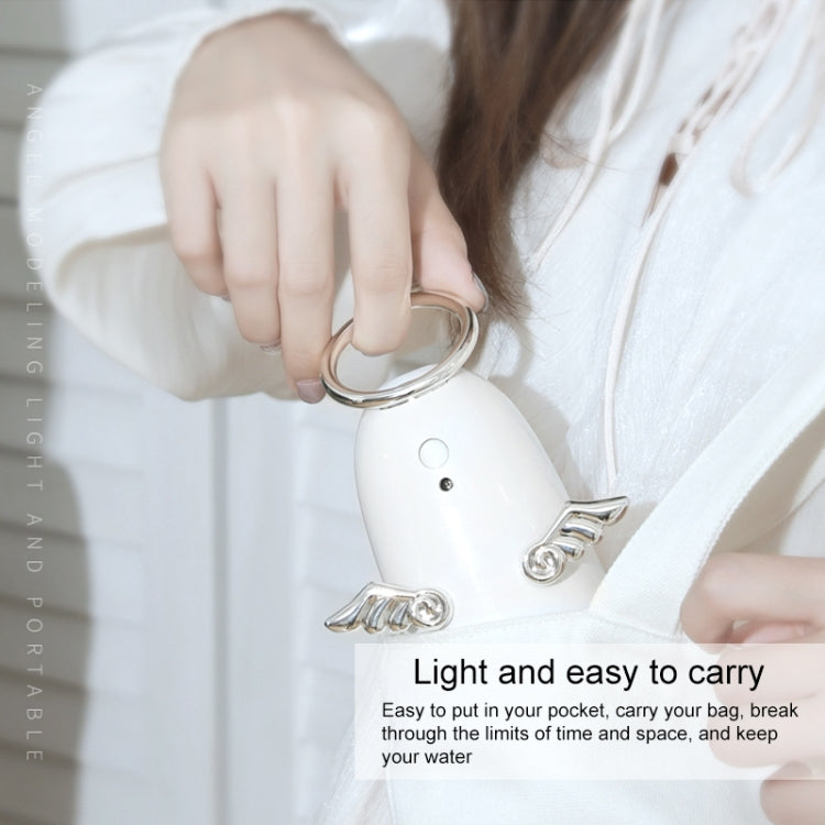 TSHM0 Mini Angel Atomizing Humidifier with Colorful Night Lights, Water Tank Capacity: 230mL(Pink) - free shipping - PMC TechLife - Order now!