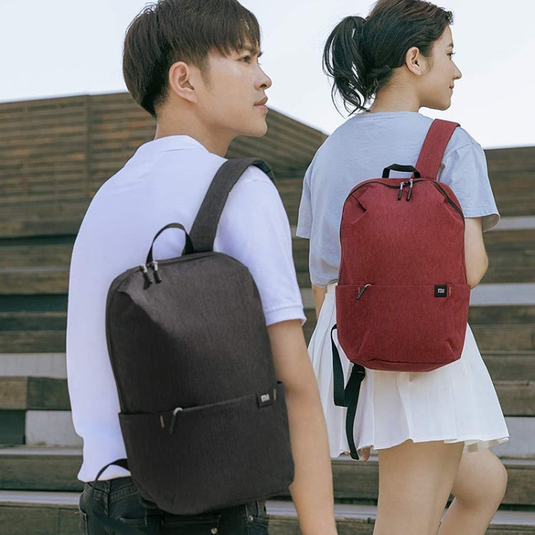 Original Xiaomi 10L Travel Camping Backpack Bag Colorful Leisure Sports Chest Pack Bags Unisex(Black) - Backpacks by Xiaomi | Online Shopping South Africa | PMC Jewellery | Buy Now Pay Later Mobicred