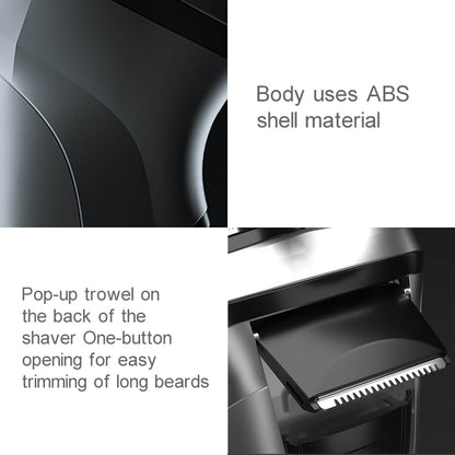 Original Xiaomi ENCHEN Water Proof Triple Rotary Double Ring Blade Shaving Head Electric Rechargeable Shaver For Men(Black) - Electric Shavers by Xiaomi | Online Shopping South Africa | PMC Jewellery | Buy Now Pay Later Mobicred