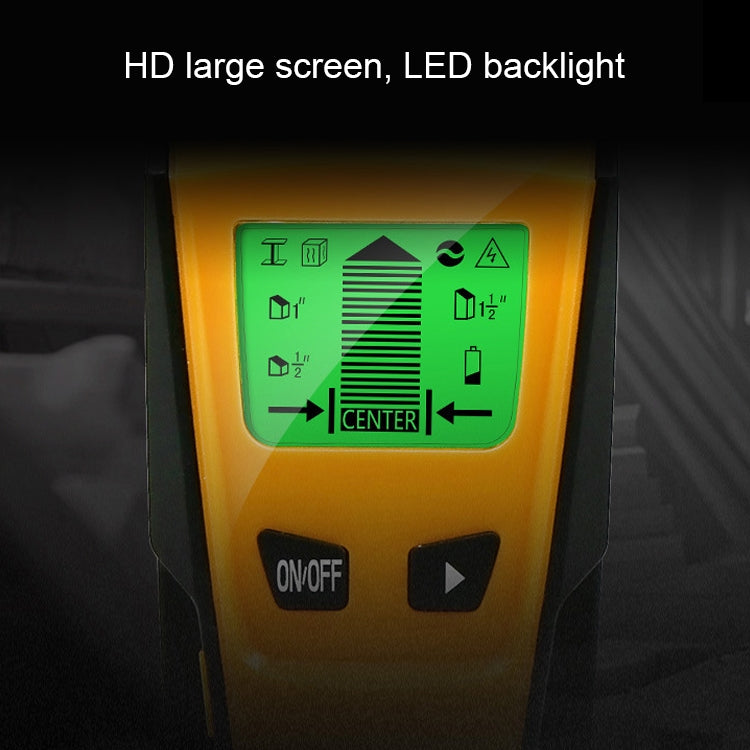 TH210 3 in 1 Wall Metal Detector for Voltage and Cable with Metal Detection Function - Metal Detector by PMC TechLife | Online Shopping South Africa | PMC TechLife | Buy Now Pay Later Mobicred