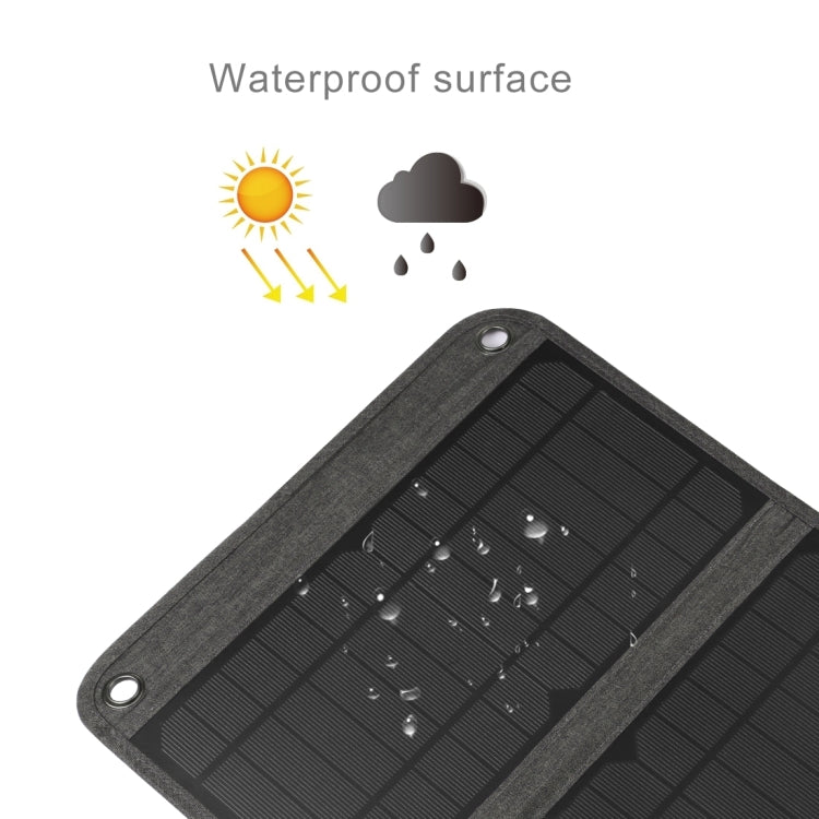 HAWEEL 21W Foldable Solar Panel Charger with 5V 3A Max Dual USB Ports - free shipping - PMC TechLife - Order now!