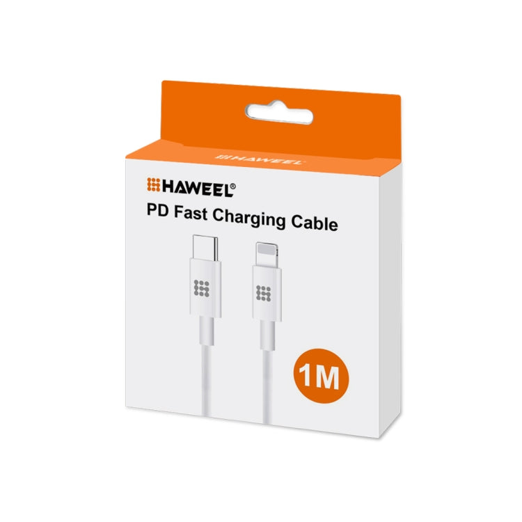 HAWEEL 25W 3A Type-C / USB-C to Type-C / USB-C PD Fast Charging Data Cable, Length: 1m - USB-C & Type-C Cable by PMC Jewellery | Online Shopping South Africa | PMC Jewellery