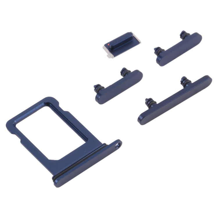 SIM Card Tray + Side Keys for iPhone 13 Mini(Blue) - Others by PMc TechLife | Online Shopping South Africa | PMc TechLife | Buy Now Pay Later Mobicred