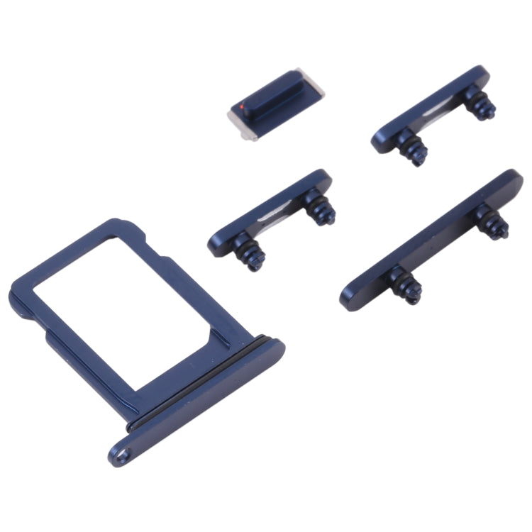 SIM Card Tray + Side Keys for iPhone 13 Mini(Blue) - Others by PMc TechLife | Online Shopping South Africa | PMc TechLife | Buy Now Pay Later Mobicred